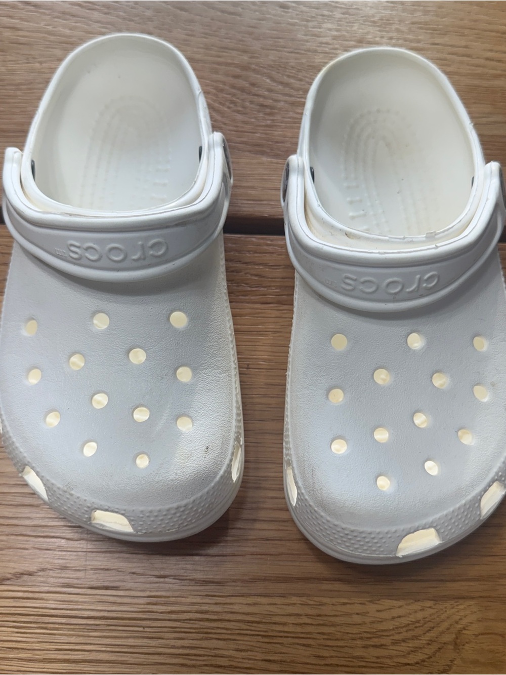 CROCS Kids Classic Clog - White